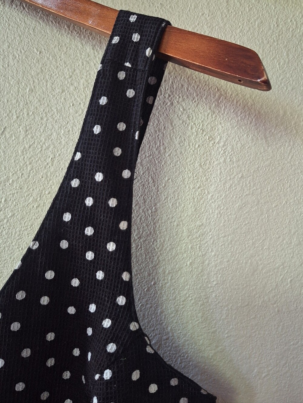 Vintage Lanz Original Sun Dress Fit Flare Polka-dot Zip Pin Up Girl Size 14 - Picture 3 of 7